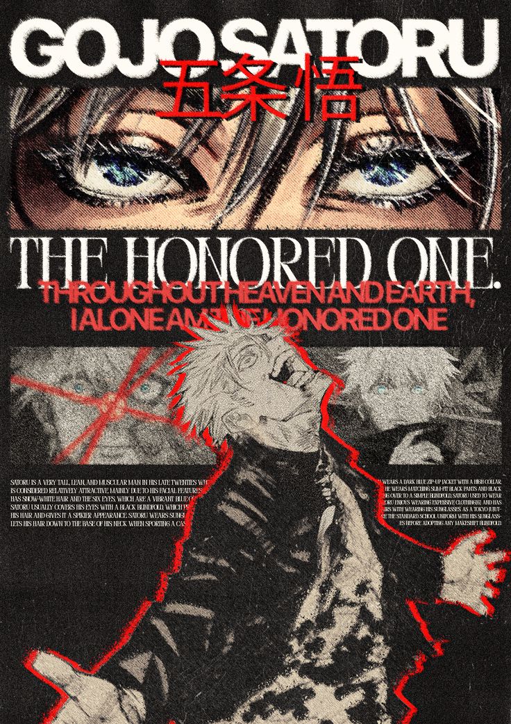 The Honored One | Gojo Satoru - VeloraSticks