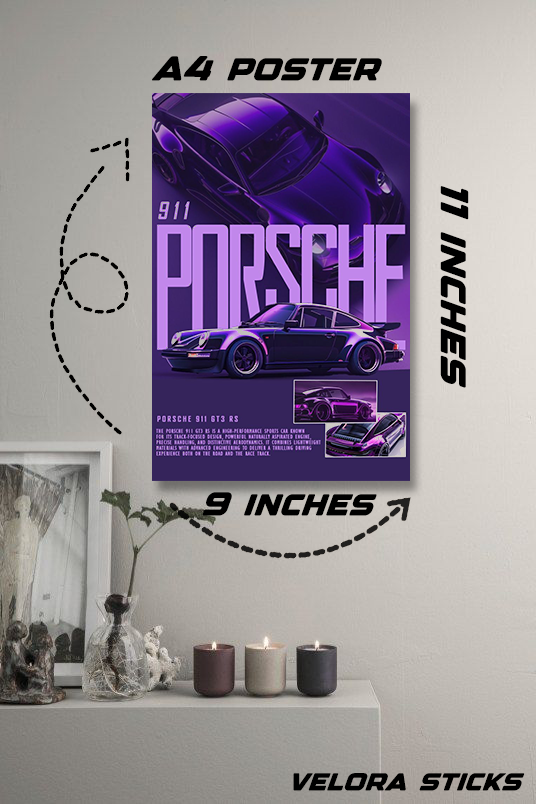 Violet Velocity | Classic Porsche 911 GT3 RS