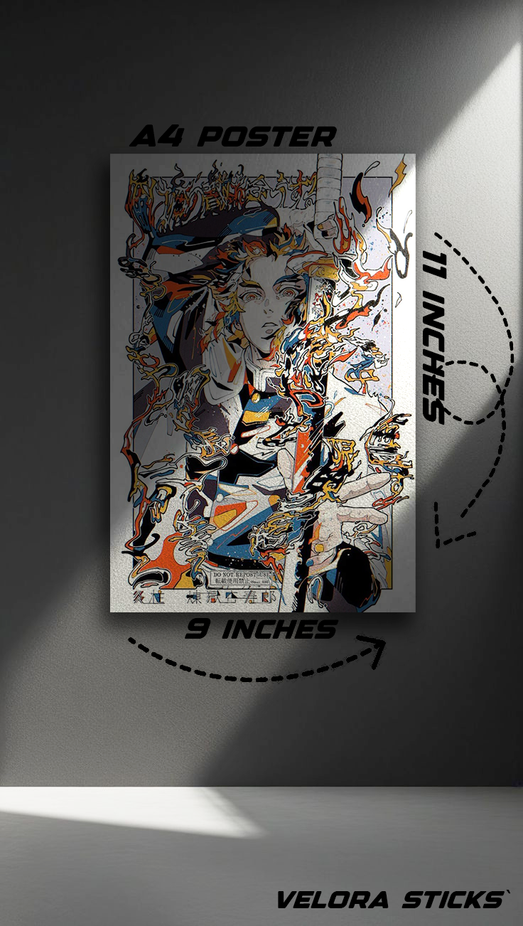 Abstract Flame Hashira | Demon slayer