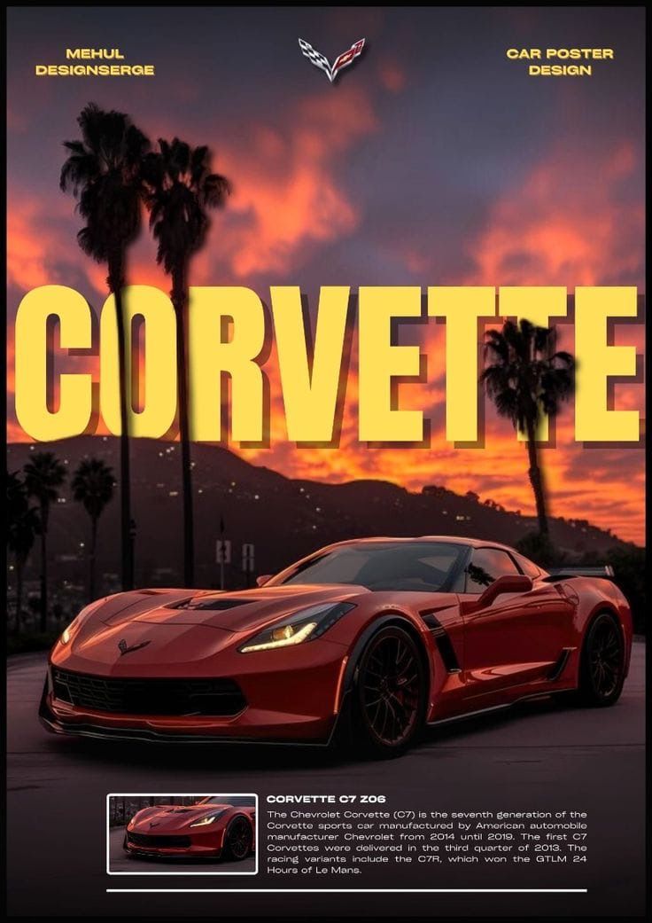 Sunset Speed | Corvette