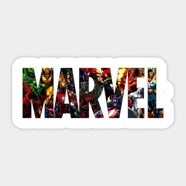 Full Roster Logo | Marvel Heroes | Sticker - VeloraSticks